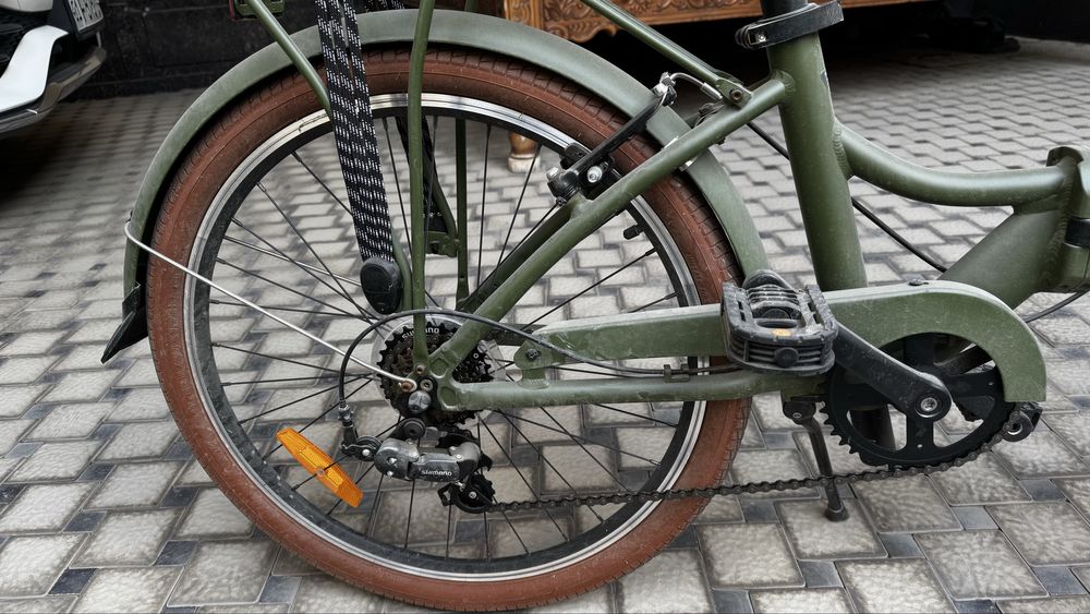 Новый складной велосипед с шимано навесным оборудованием. Цена 400 у.е