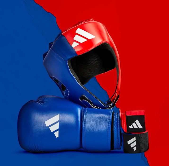 Перчатки ADIDAS IBA Approved, для бокса.