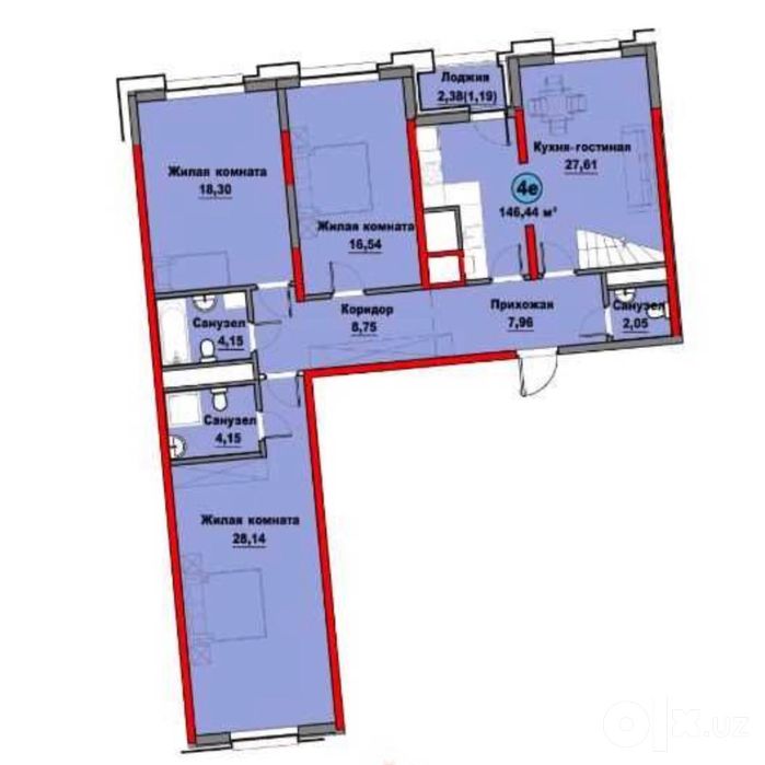 ЖК Regnum plaza Мирзо Улугбекский район Продается 4х ком 289м2