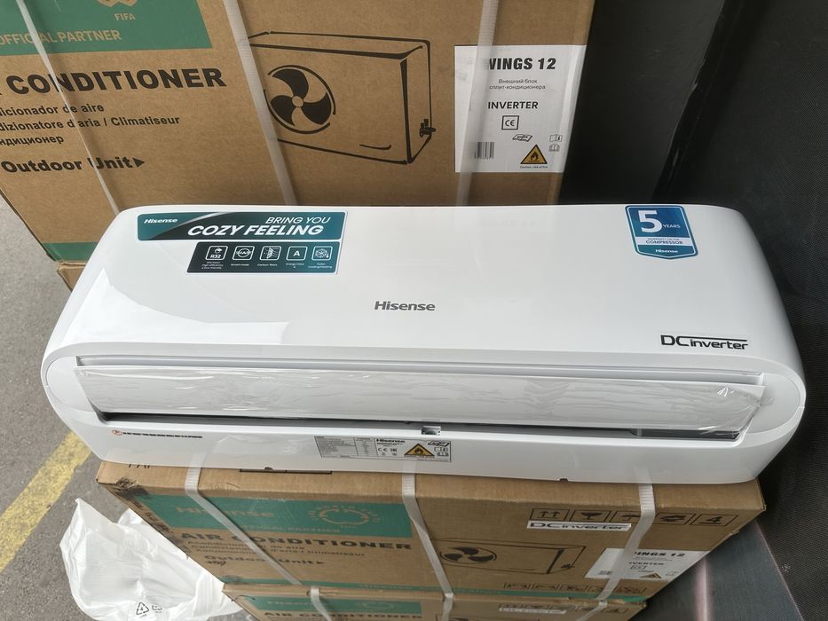 Кондиционер Hisense 9 12 Super DC INVERTER Со Склада Установка Доставк