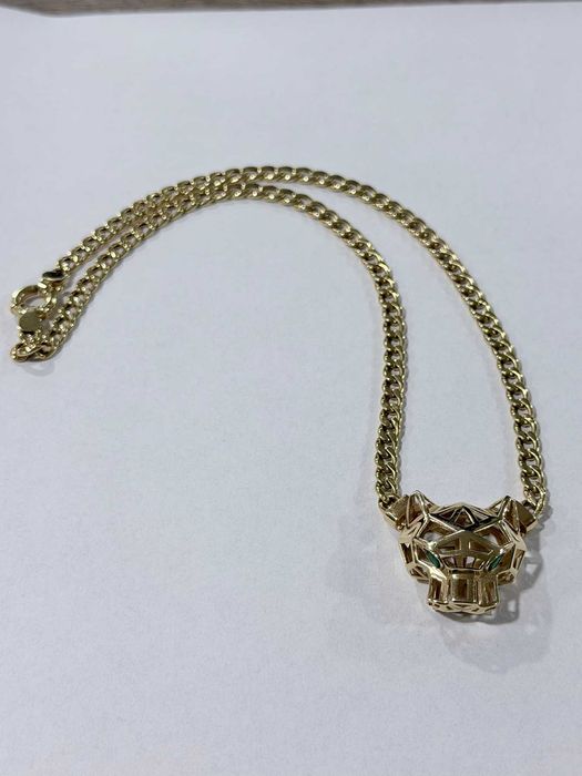 Златно Колие „Пантера“ (стил Cartier) – 14К, 13.5 грама