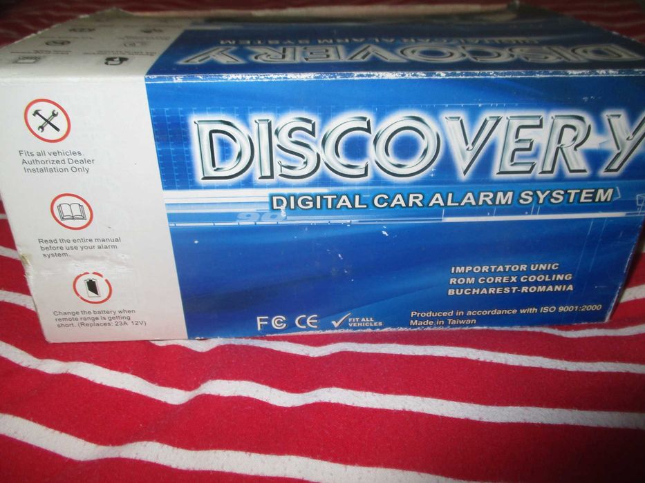 Vând alarmă auto Discovery pentru toate mărcile auto