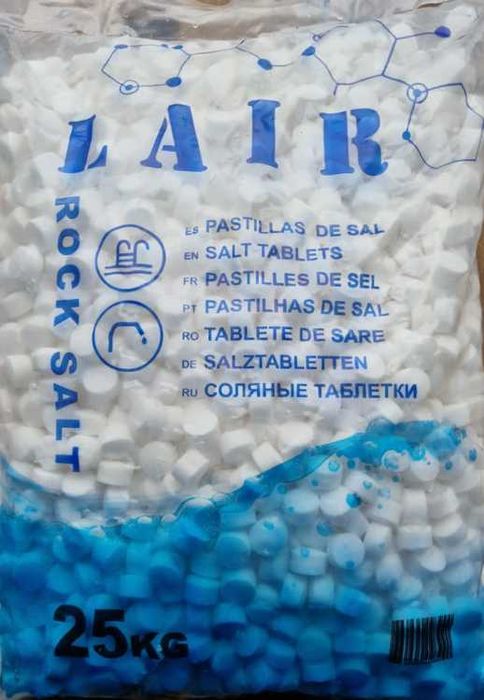 Sare tabletă pentru dedurizarea apei