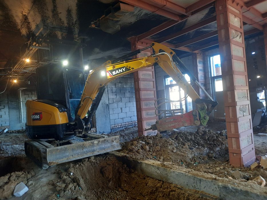 Услуги мини экскаватора