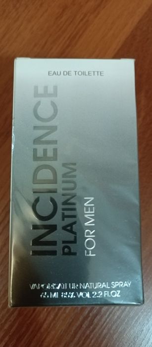 Туалетная вода INCIDENCE platinum OMAF  for Men Natural  Spray