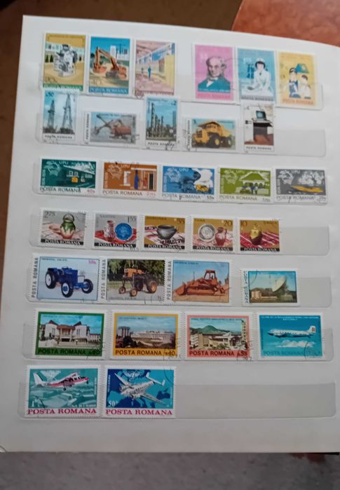 Clasor cu timbre vechi