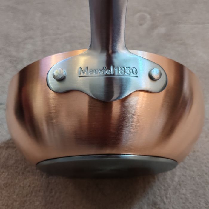 Тиган и касерола, медни Mauviel 1830, Франция.