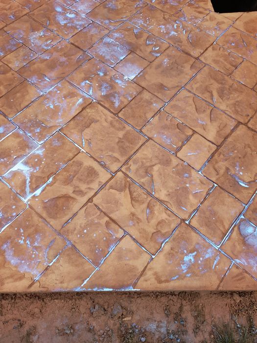 Beton amprentat elicopterizat pavaj pavele construcții tencuială gard