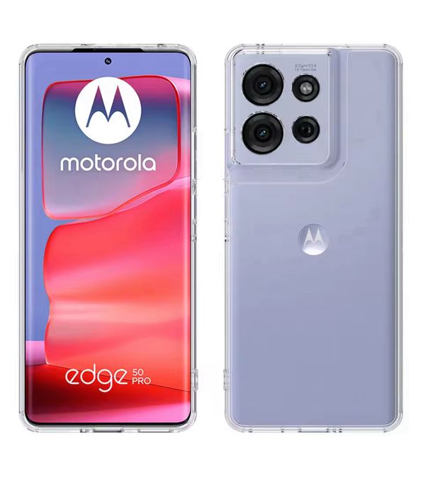 Motorola Edge 50 Pro/50 Ultra/60/60 Fusion Husa Silicon Safe Crystal