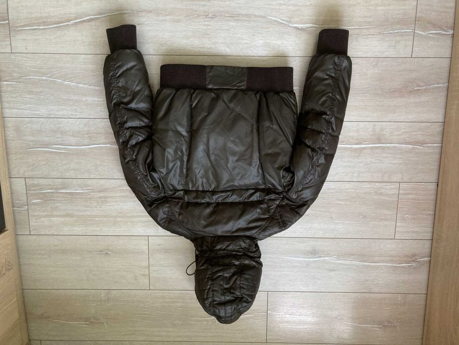 ОРИГИНАЛНО Moncler Georgia кафяво пухено яке размер 1 / S