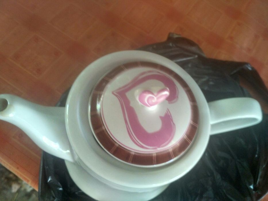 Чайник,фарфор,Иран