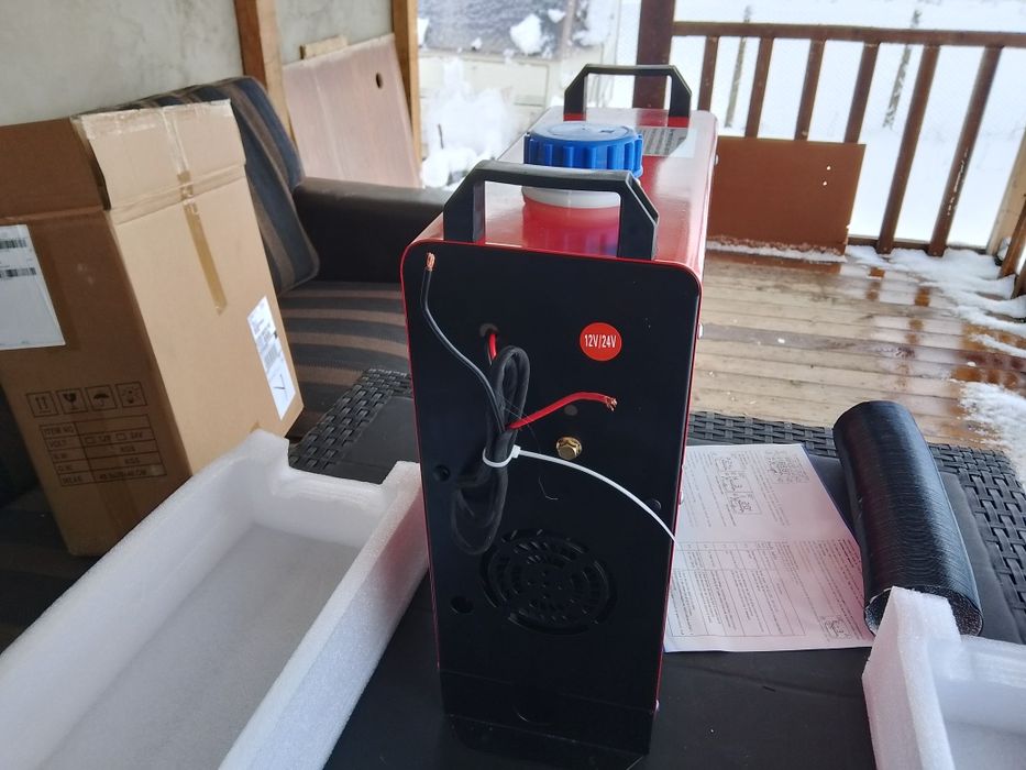 Мобилна суха дизелова печка 8 KW