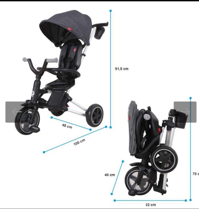 Tricicleta Qplay Nova Air