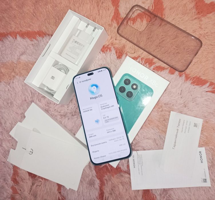 Honor X8c 2025г 8/256, 108мр, Nfc