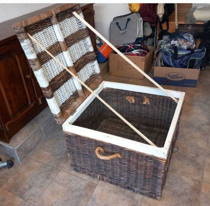 Ракла/Винтидж масивен корабен сандък/ракла -мебел