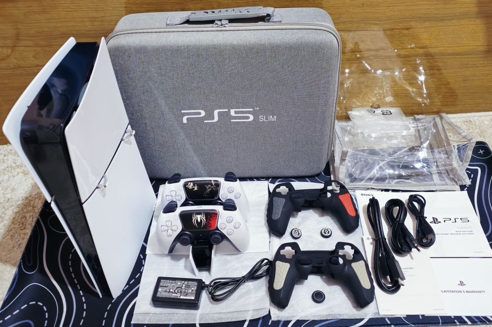 Ps5 slim 1tb EAC полный комплект!