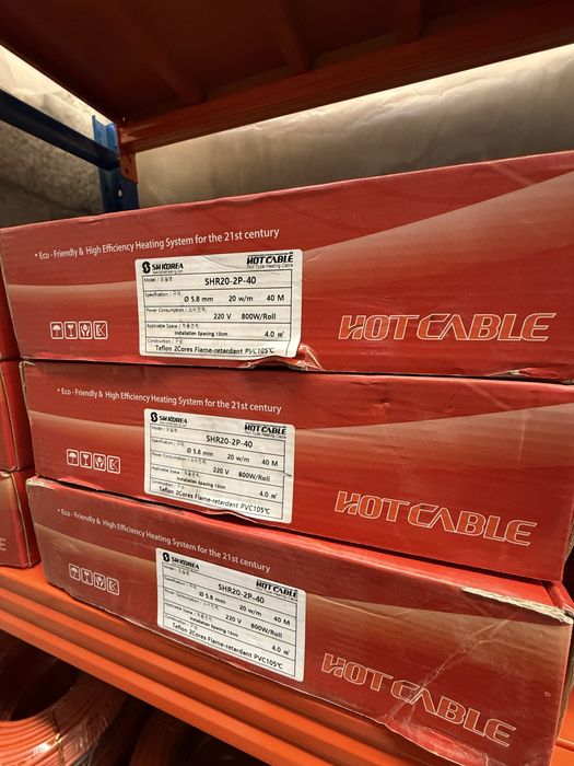 Теплый пол под плитку!