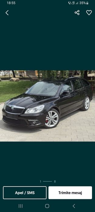 Skoda octavia WRS 2.0 TDI 170 cp
Intetior din piele foarte bine ingrij