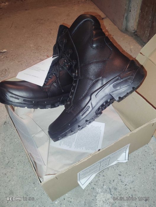 Кубинки, зимни мъжки обувки от естествена кожа № 43 и 44