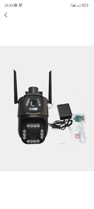Video kuzatuv Kamera IP 360° gradusli  6MP Kamera.Wifi va 4G