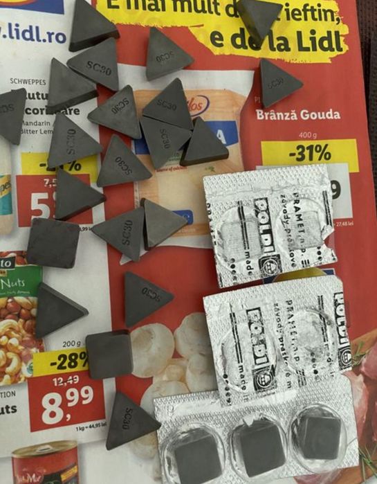 Placute vidia Poldi Cehoslovacia.