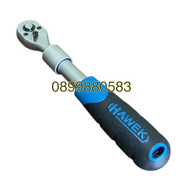 Телескопична тресчотка 1/4" 195 - 245 мм HAWEK