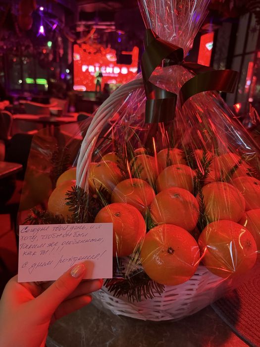 Мандарин букет сатылды