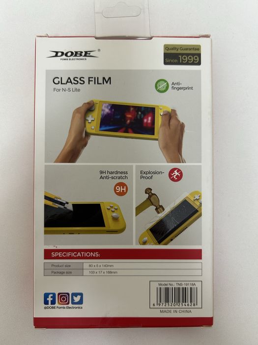 Стекло для nintendo switch lite