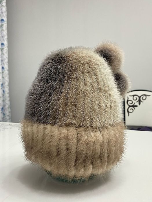 Норковая шапка. Теплая