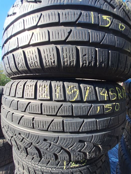 2 anvelope iarna 215/45r18 Pirelli Montaj Gratis