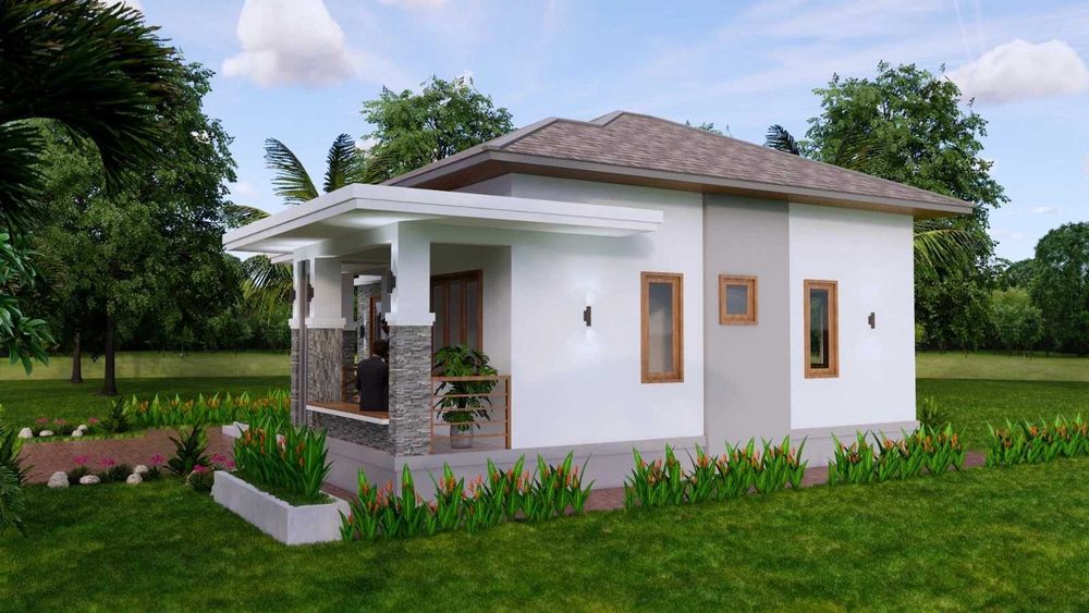 НА ИЗПЛАЩАНЕ - Луксозна сглобяема къща с 3 спални, 81 кв. м