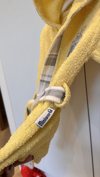 Махровый халат на 6-12 месяцев