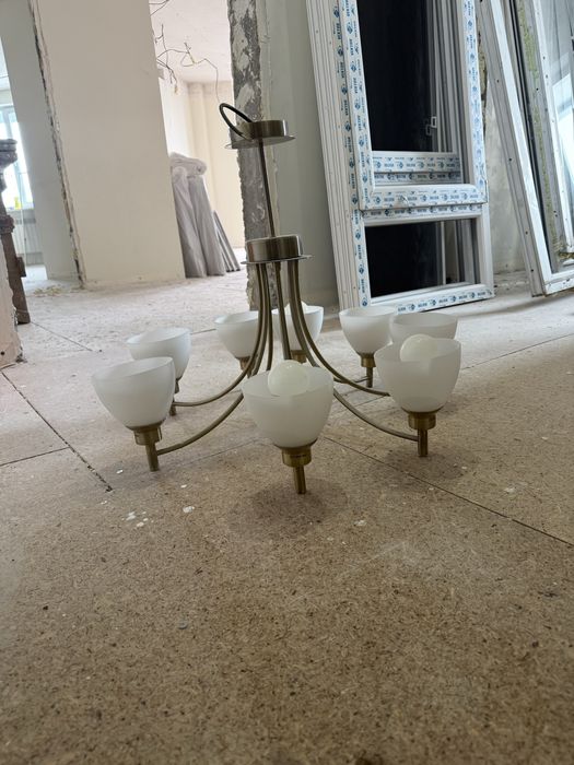 Люстра, освещение