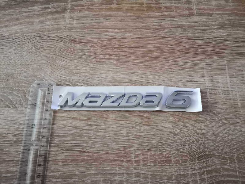 Надпис емблема Мазда Mazda 6 нов стил