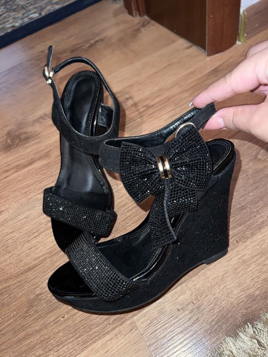 Б/у Туфли, черные