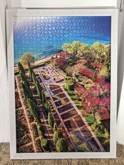 Пъзел , пъзели 1000 части с рамка