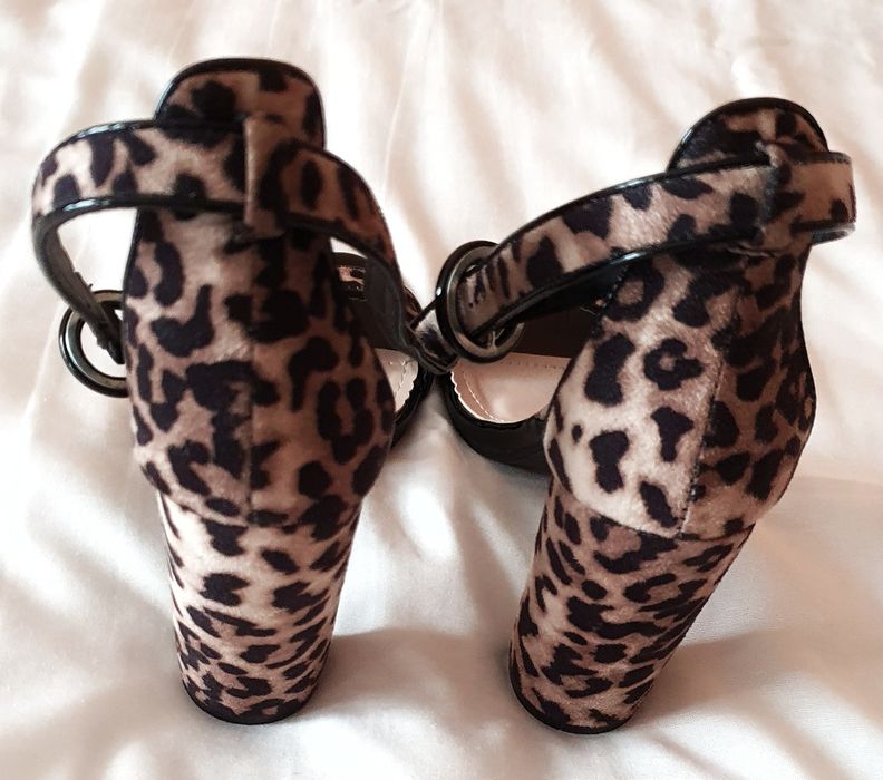 Sandale animal print 36.5/37