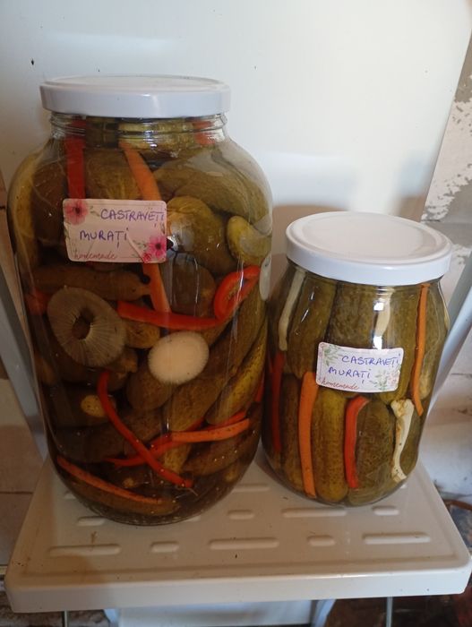 Dulceață diverse sortimente, zacuscă și murături
