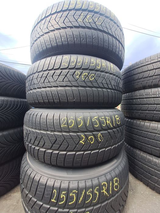 4 anvelope iarna 255/55r18 Pirelli runflat rft Montaj Gratuit