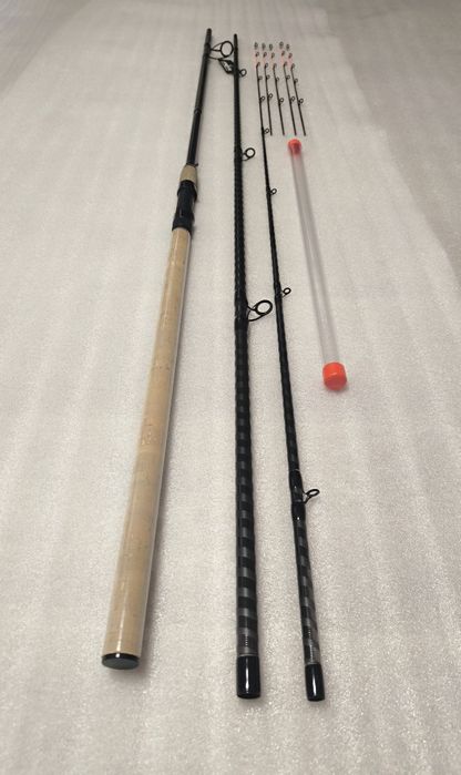 SET 2 Lansete Feeder FL FLX River 4.20M/100-250GR/3Seg
