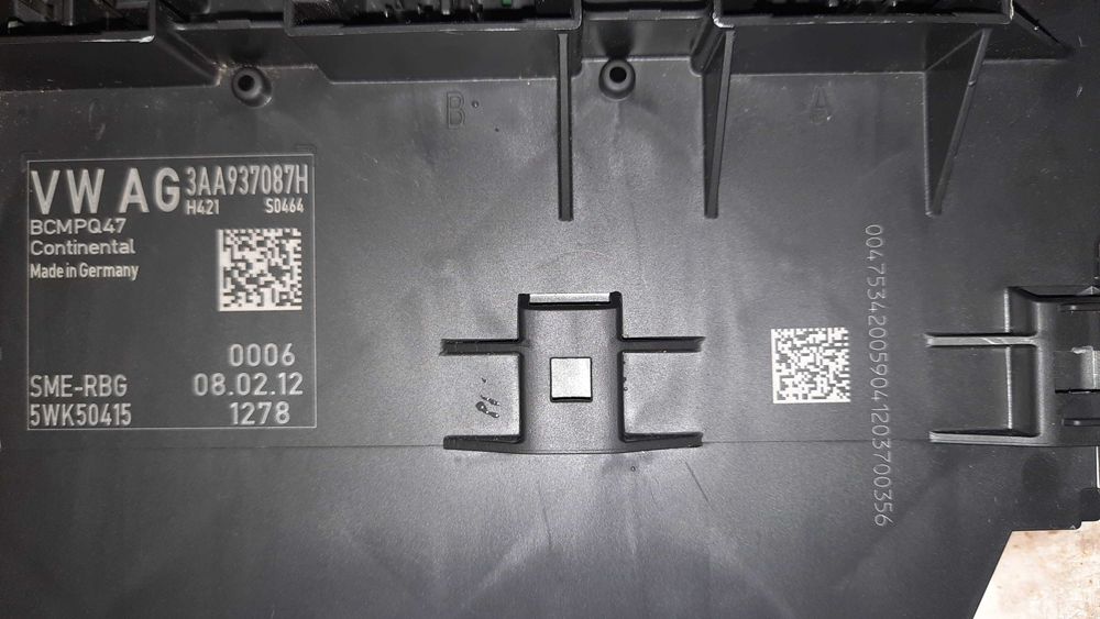 BCMPQ47 модул-VW Passat B7 с Bi-Xenon LED фарове-ориг-3AA 937087H