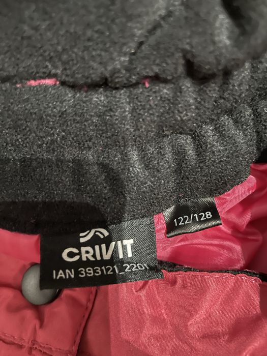 Детски ски екип за момиче за 7-8 години