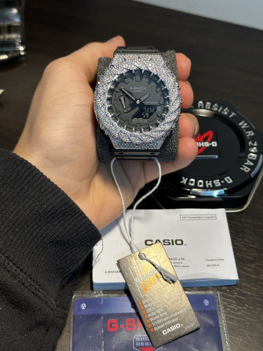 Ceas Casio G-Shock Iced Out Custom VVS1 Moissanite