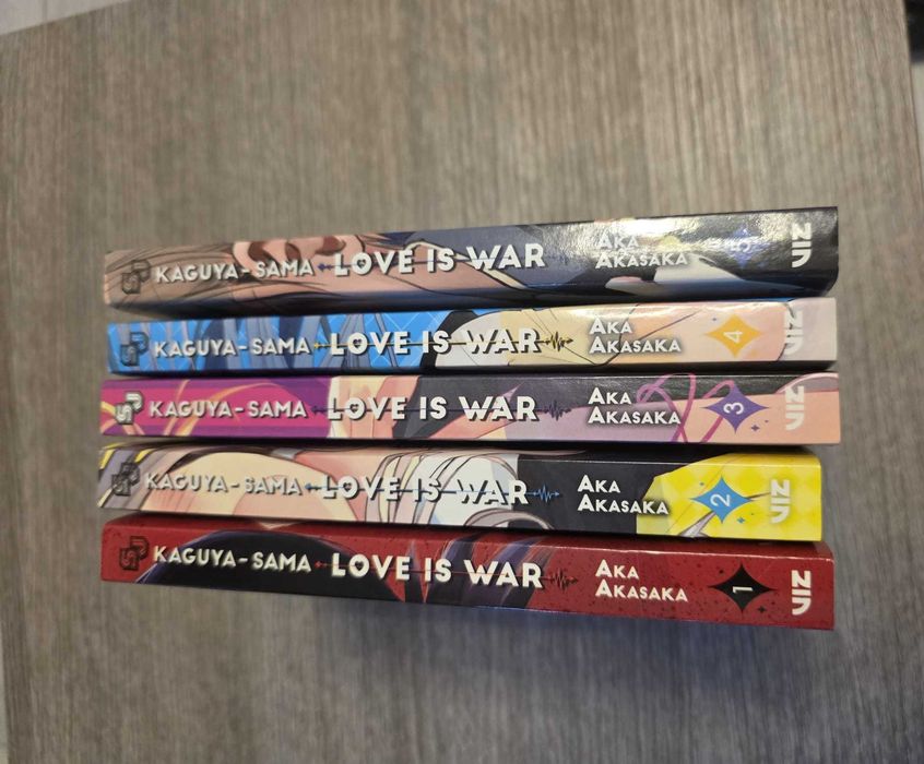 Colectie MANGA 5 piese "Love is war"