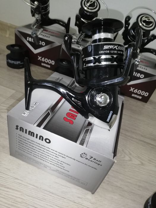 Set 2 Mulinete SAIMINO Super X6000 7 Rulmenti