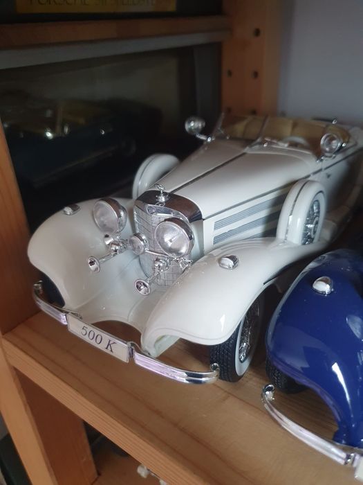 Machete 1:18,1:20 Mercedes 500k,SSKL ,Maisto,Burago