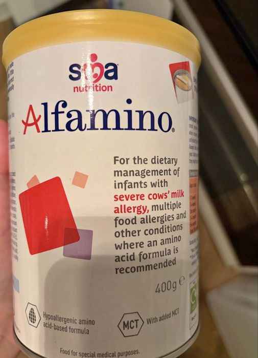 Alfamino sma provenienta uk lot 2028