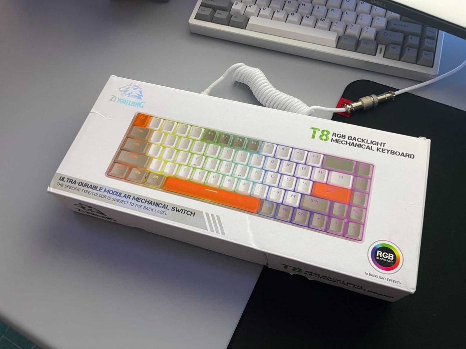 Tastatura mecanica + Mouse Yindiao T8