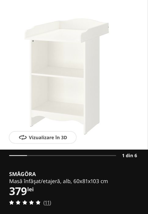 Masa de infasat ikea