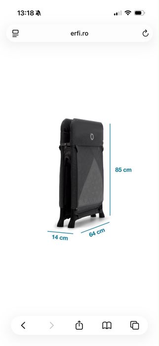 Patut Bugaboo Stardust Black